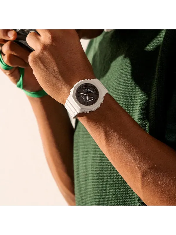 Часы CASIO G-Shock Analog-Digital 'White' — изображение 4 из 4, оттенок белый