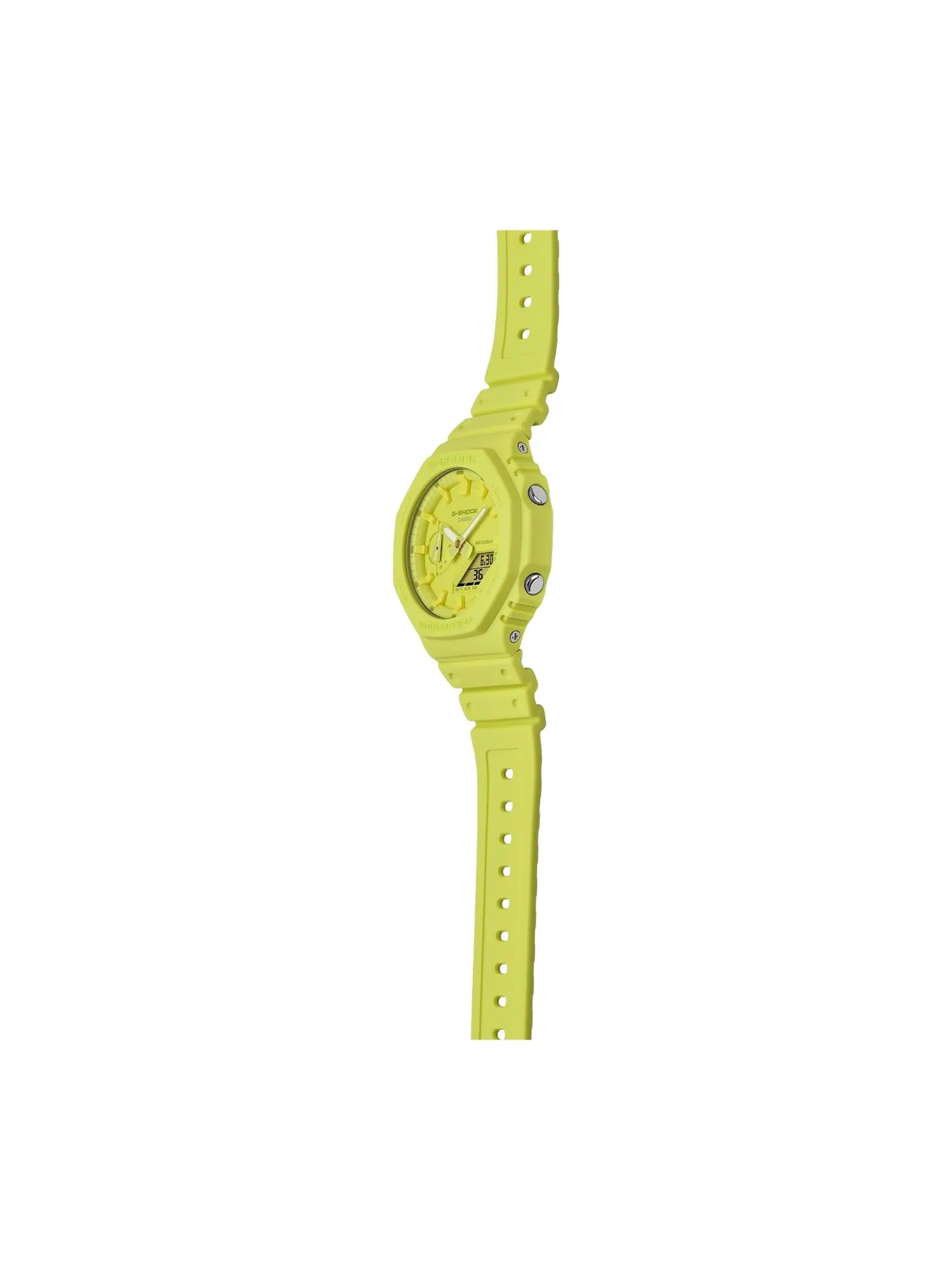 Casio G-Shock GA-2100 Series 'Yellow' — изображение 2 из 3, оттенок желтый
