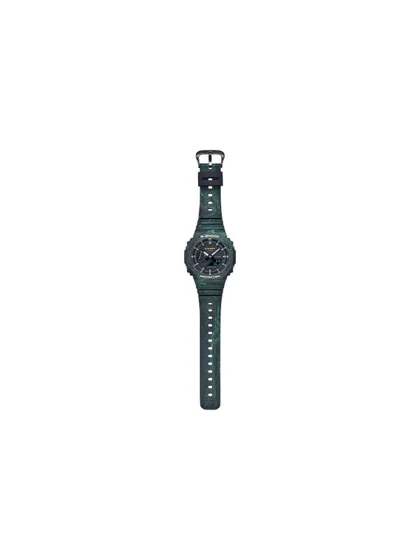 Часы CASIO G-Shock Analog-Digital 'Green' — изображение 3 из 4, оттенок темный зеленый