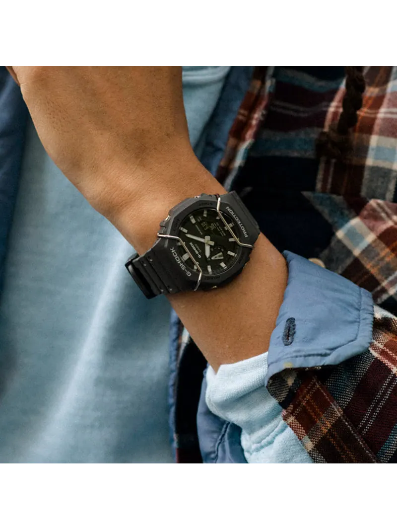 Часы CASIO G-Shock Analog-Digital 'Grey' — изображение 2 из 7, оттенок серый
