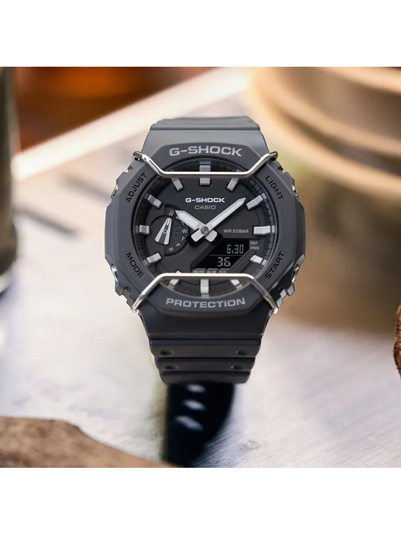 Часы CASIO G-Shock Analog-Digital 'Grey' — изображение 7 из 7, оттенок серый