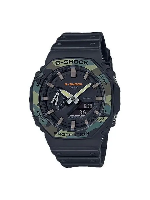 Часы CASIO G-Shock Analog-Digital 'Black' — изображение 1 из 4, оттенок черный