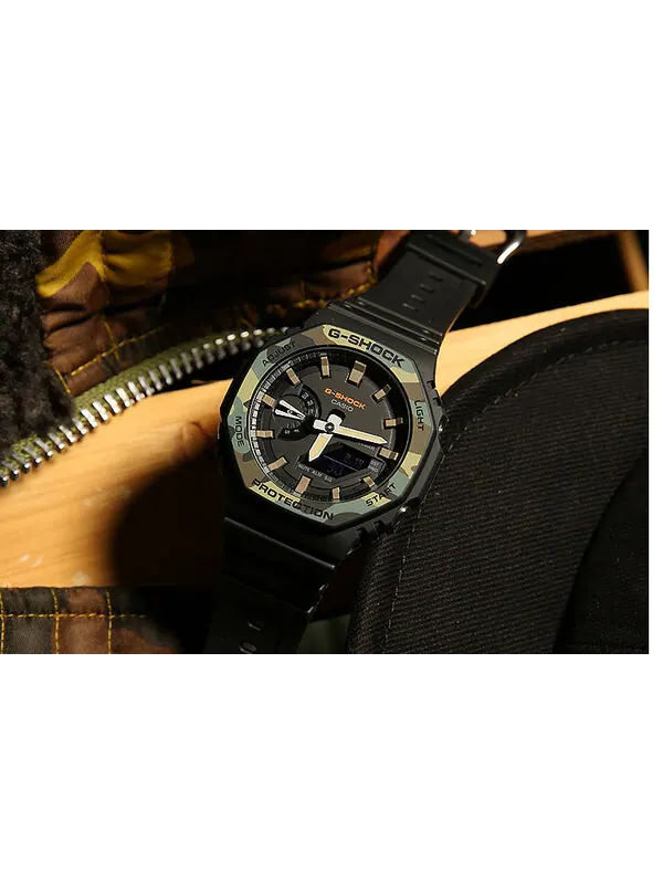Часы CASIO G-Shock Analog-Digital 'Black' — изображение 4 из 4, оттенок черный
