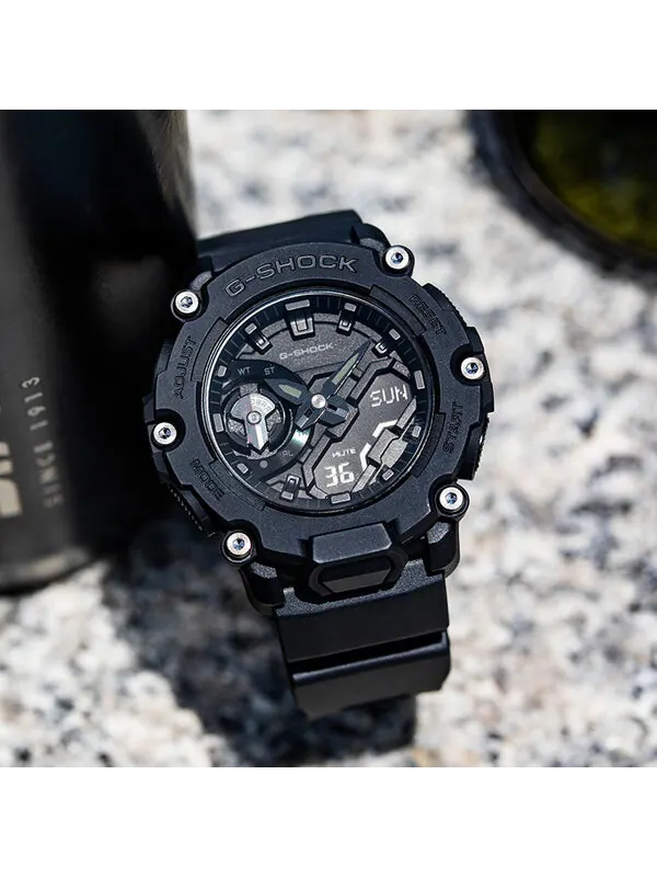 Часы CASIO G-Shock Analog-Digital 'Black' — изображение 4 из 4, оттенок черный