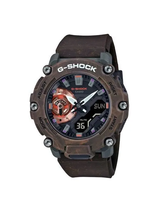 Часы CASIO G-Shock Analog-Digital 'Brown' — изображение 1 из 4, оттенок коричневый