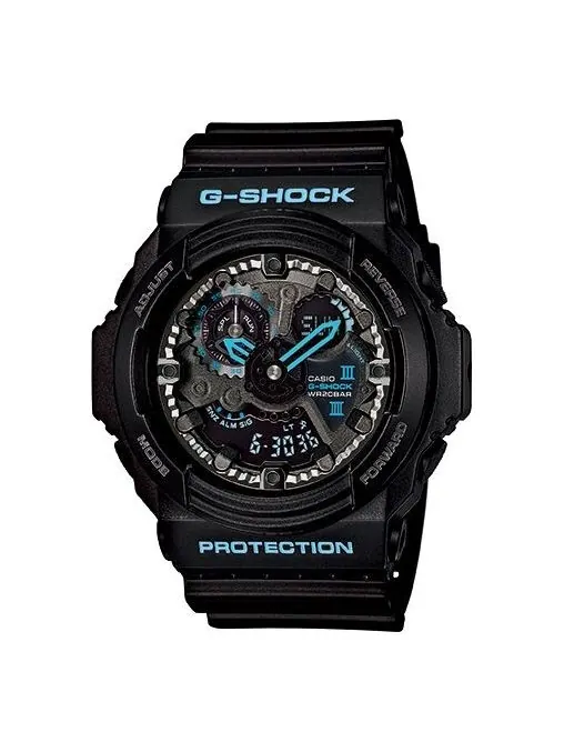 Часы CASIO G-Shock Analog-Digital 'Black' — изображение 1 из 4, оттенок черный