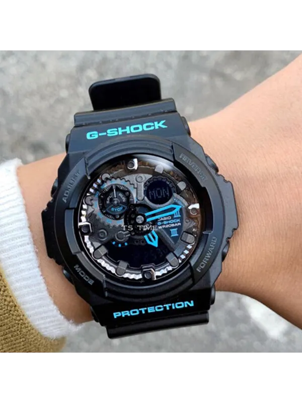 Часы CASIO G-Shock Analog-Digital 'Black' — изображение 2 из 4, оттенок черный