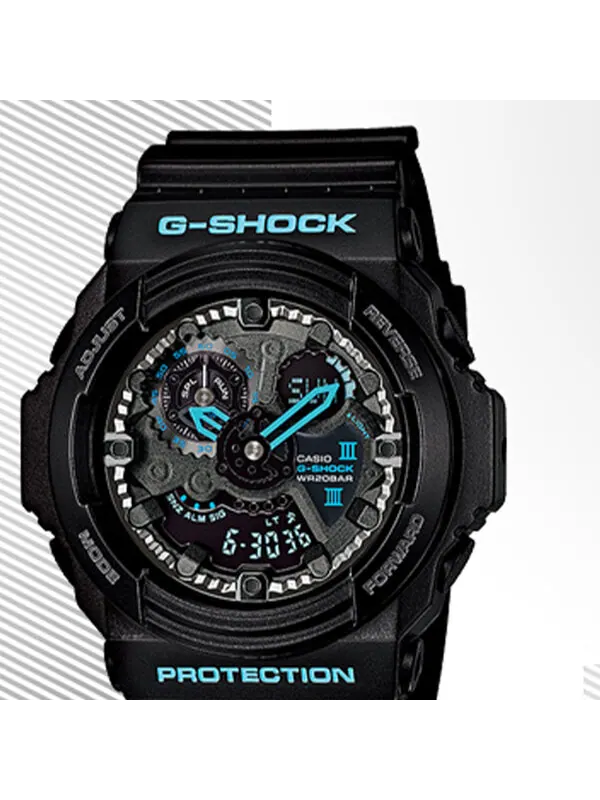 Часы CASIO G-Shock Analog-Digital 'Black' — изображение 3 из 4, оттенок черный