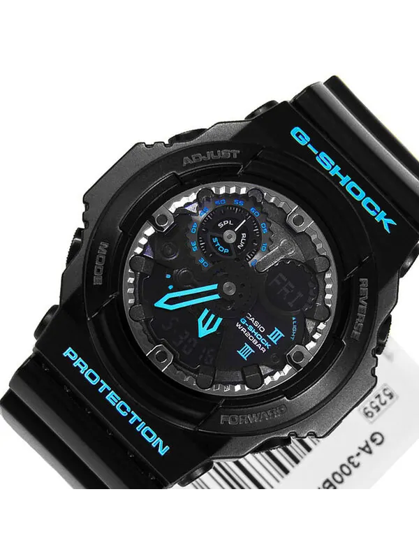 Часы CASIO G-Shock Analog-Digital 'Black' — изображение 4 из 4, оттенок черный