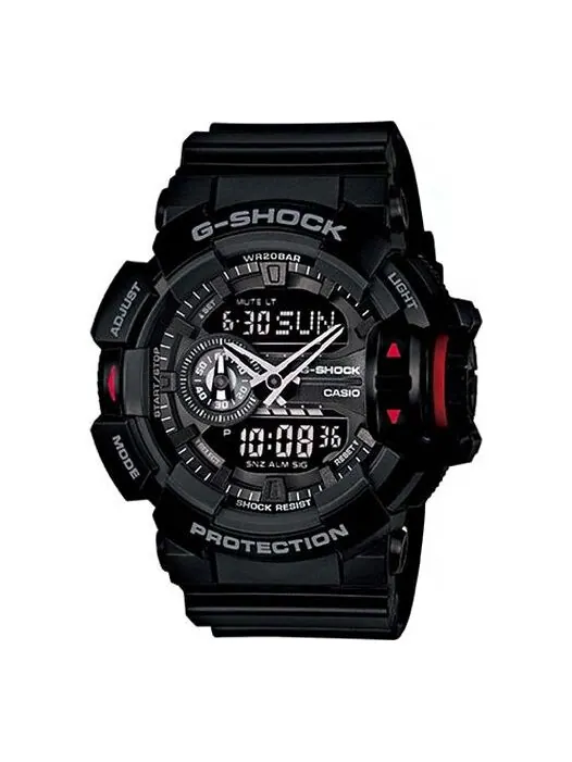 Часы CASIO G-Shock Analog-Digital 'Black' — изображение 1 из 4, оттенок черный
