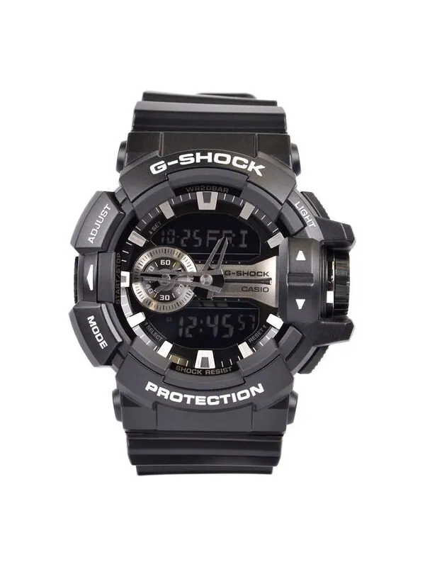 Часы CASIO G-Shock Analog-Digital 'Black' — изображение 1 из 4, оттенок черный
