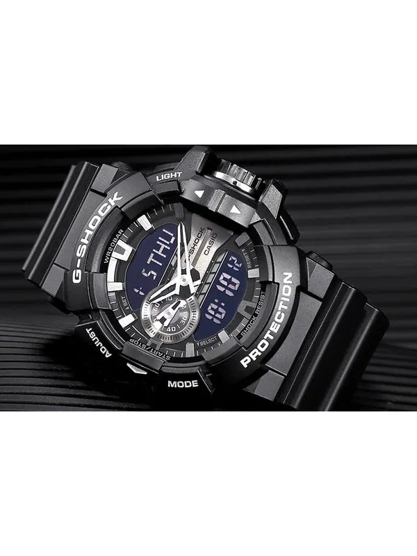 Часы CASIO G-Shock Analog-Digital 'Black' — изображение 2 из 4, оттенок черный