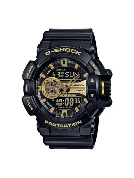Часы CASIO G-Shock Analog-Digital 'Black' — изображение 1 из 4, оттенок черный