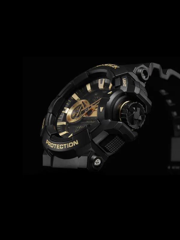 Часы CASIO G-Shock Analog-Digital 'Black' — изображение 2 из 4, оттенок черный
