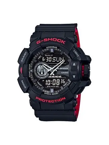 Часы CASIO G-Shock Analog-Digital 'Black' — изображение 1 из 5, оттенок черный
