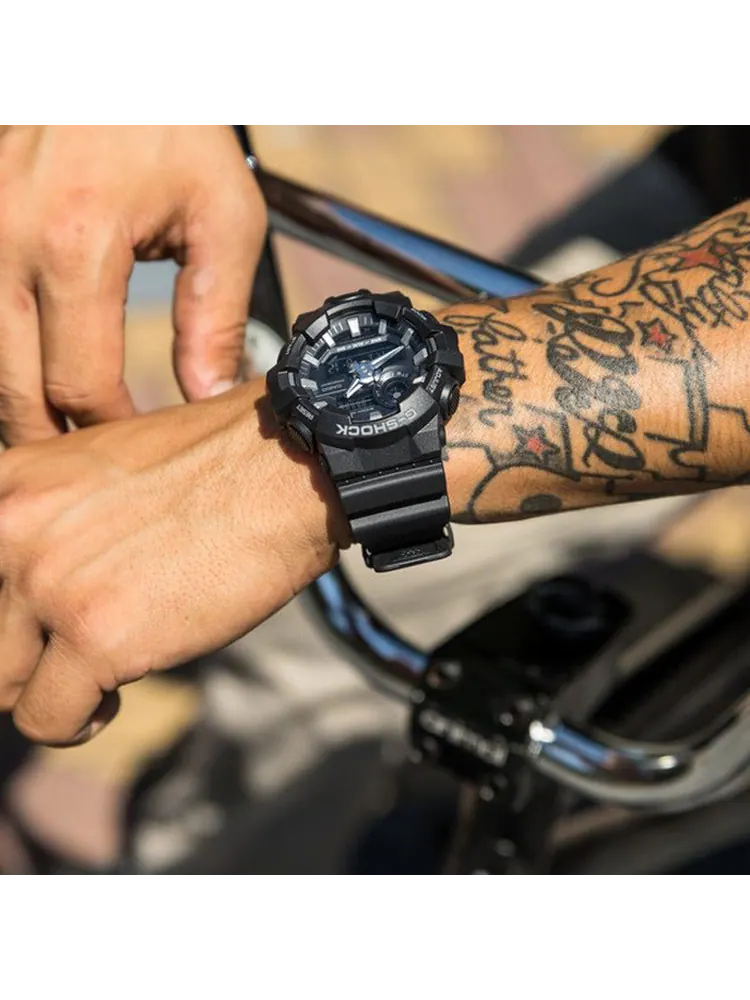 Часы CASIO G-Shock Analog-Digital 'Black' — изображение 3 из 7, оттенок черный