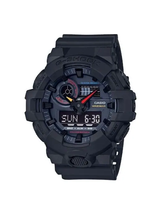 Часы CASIO G-Shock Analog-Digital 'Black' — изображение 1 из 4, оттенок черный