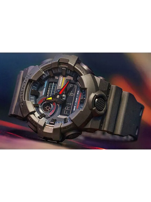 Часы CASIO G-Shock Analog-Digital 'Black' — изображение 4 из 4, оттенок черный