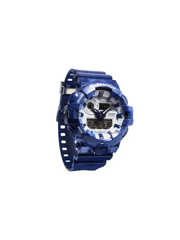 Часы CASIO G-Shock Analog-Digital 'Blue' — изображение 3 из 4, оттенок синий