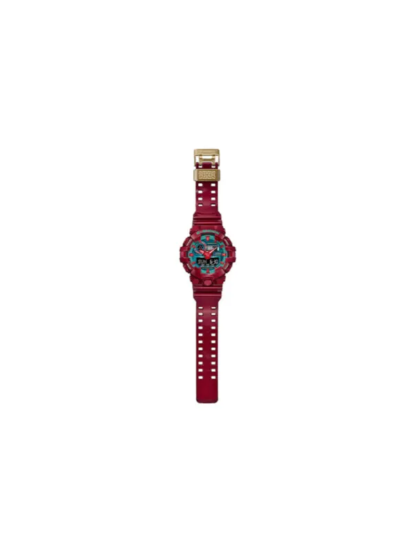 Часы CASIO G-Shock Analog-Digital 'Red' — изображение 2 из 3, оттенок красный