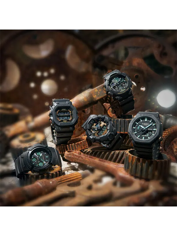 Часы g-shock digital-analog 'black copper' Casio — изображение 3 из 4, оттенок черный
