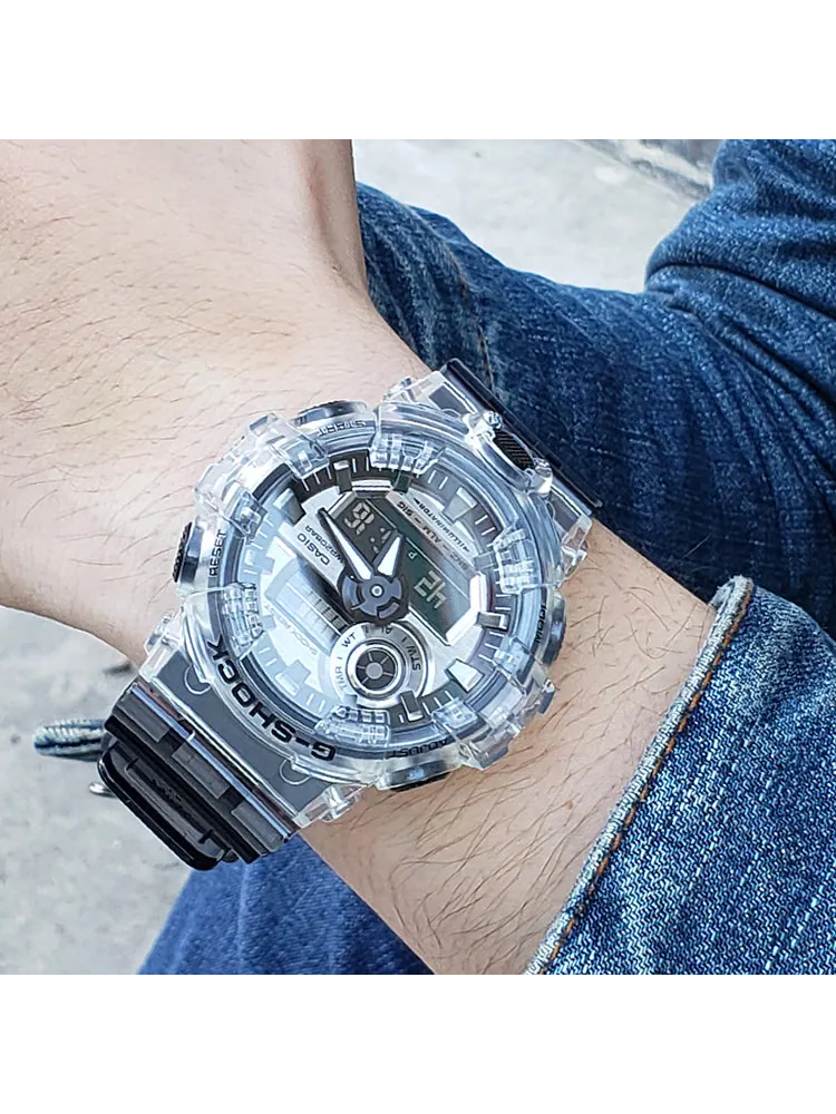 Часы CASIO G-Shock Analog-Digital 'Grey' — изображение 9 из 9, оттенок серый