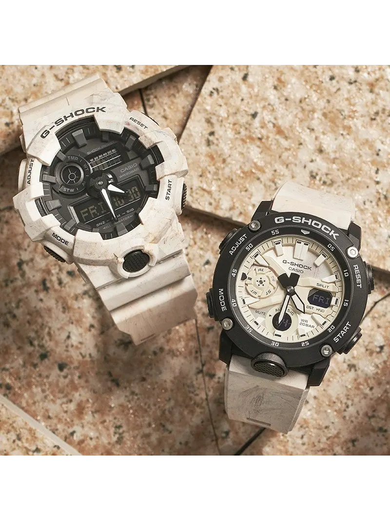 Часы CASIO G-Shock Analog-Digital 'White' — изображение 3 из 4, оттенок белый