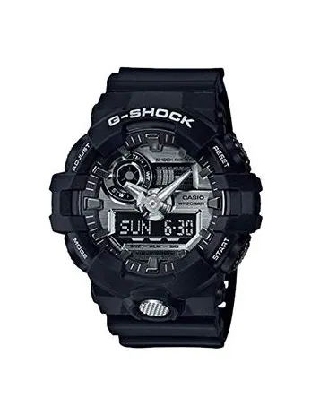 Часы CASIO G-Shock Analog-Digital 'Black' — изображение 1 из 4, оттенок черный