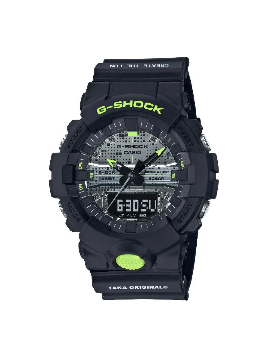 Часы CASIO G-Shock Analog-Digital 'Black' — изображение 1 из 4, оттенок черный