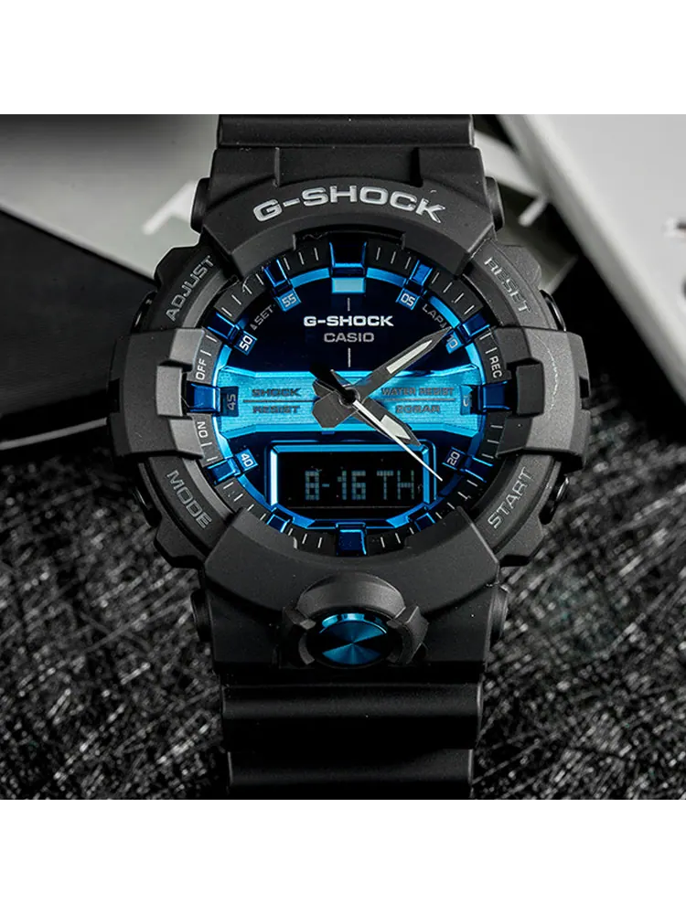Часы CASIO G-Shock Analog-Digital 'Black' — изображение 2 из 4, оттенок черный