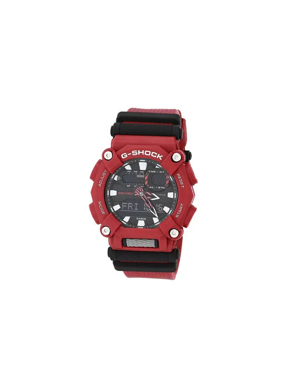 Часы CASIO G-Shock Analog-Digital 'Red' — изображение 2 из 4, оттенок черный