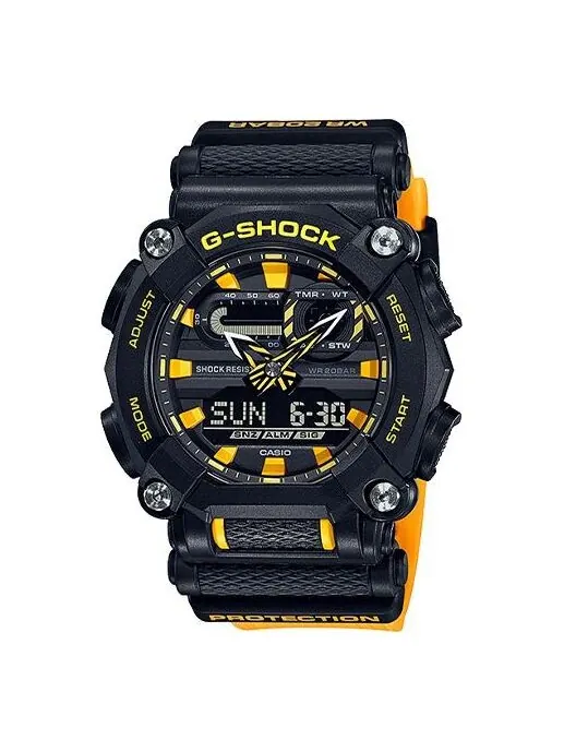 Часы CASIO G-Shock Analog-Digital 'Black' — изображение 1 из 4, оттенок черный