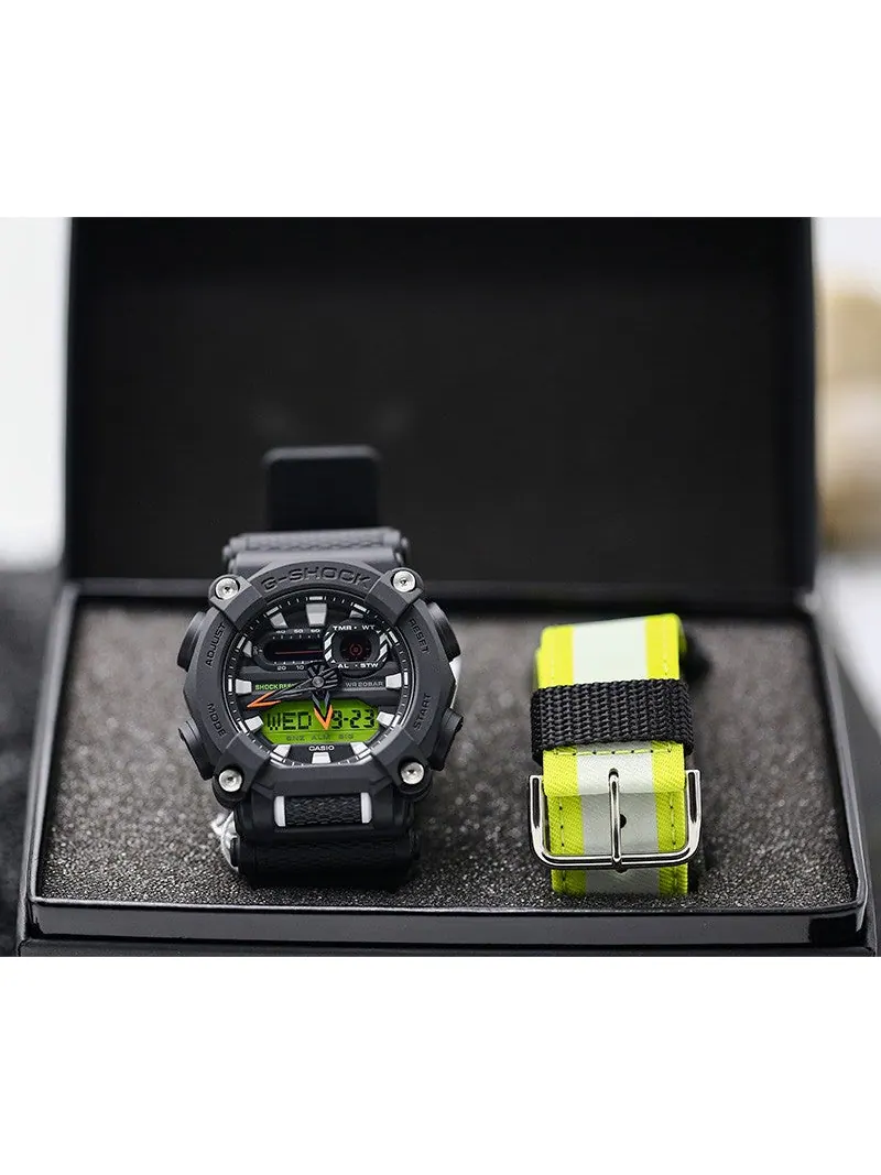 Часы CASIO G-Shock Analog-Digital 'Black' — изображение 4 из 7, оттенок черный