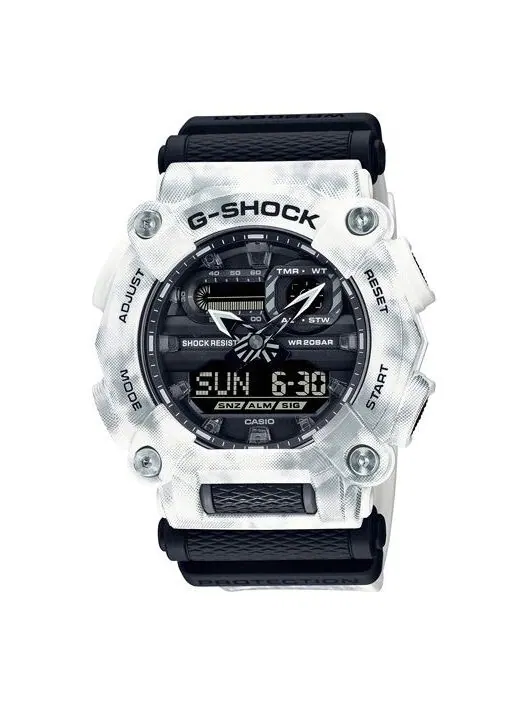 Часы CASIO G-Shock Analog-Digital 'White' — изображение 1 из 4, оттенок белый