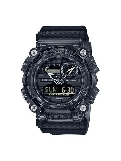 Часы CASIO G-Shock Analog-Digital 'Black Purple' — изображение 1 из 3, оттенок черный