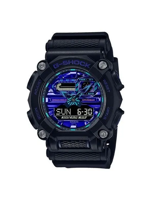 Часы CASIO G-Shock Analog-Digital 'Black' — изображение 1 из 4, оттенок черный