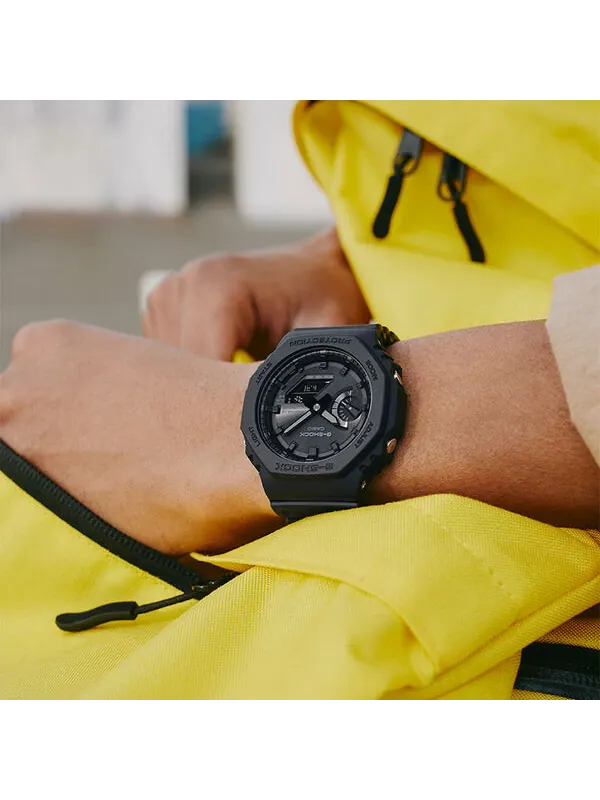 Часы CASIO G-Shock Analog-Digital 'Black' — изображение 3 из 4, оттенок черный