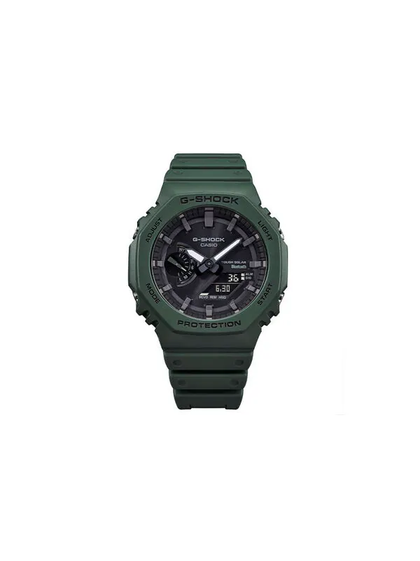 Часы CASIO G-Shock Analog-Digital 'Green' — изображение 2 из 4, оттенок зеленый