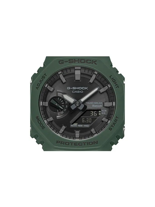 Часы CASIO G-Shock Analog-Digital 'Green' — изображение 3 из 4, оттенок зеленый