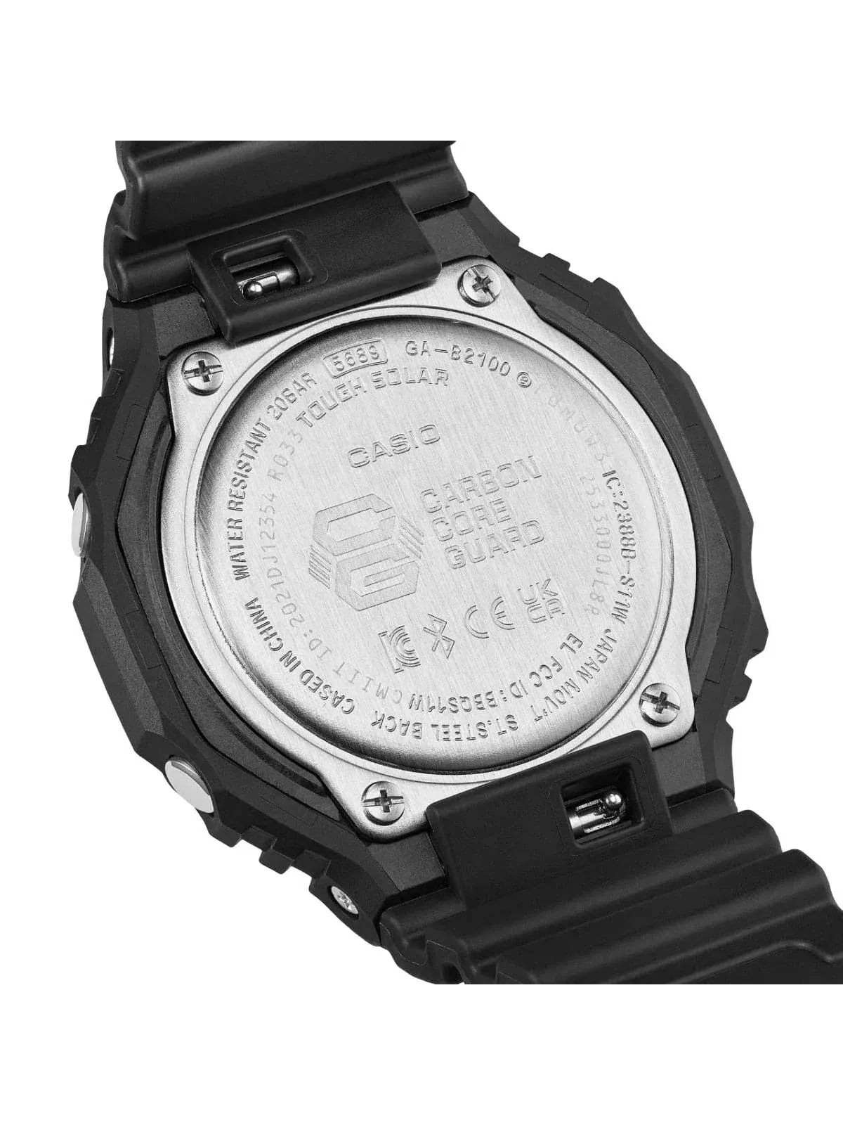 Мужские часы с солнечной батареей G-Shock Black Green CASIO — изображение 5 из 5, оттенок черный