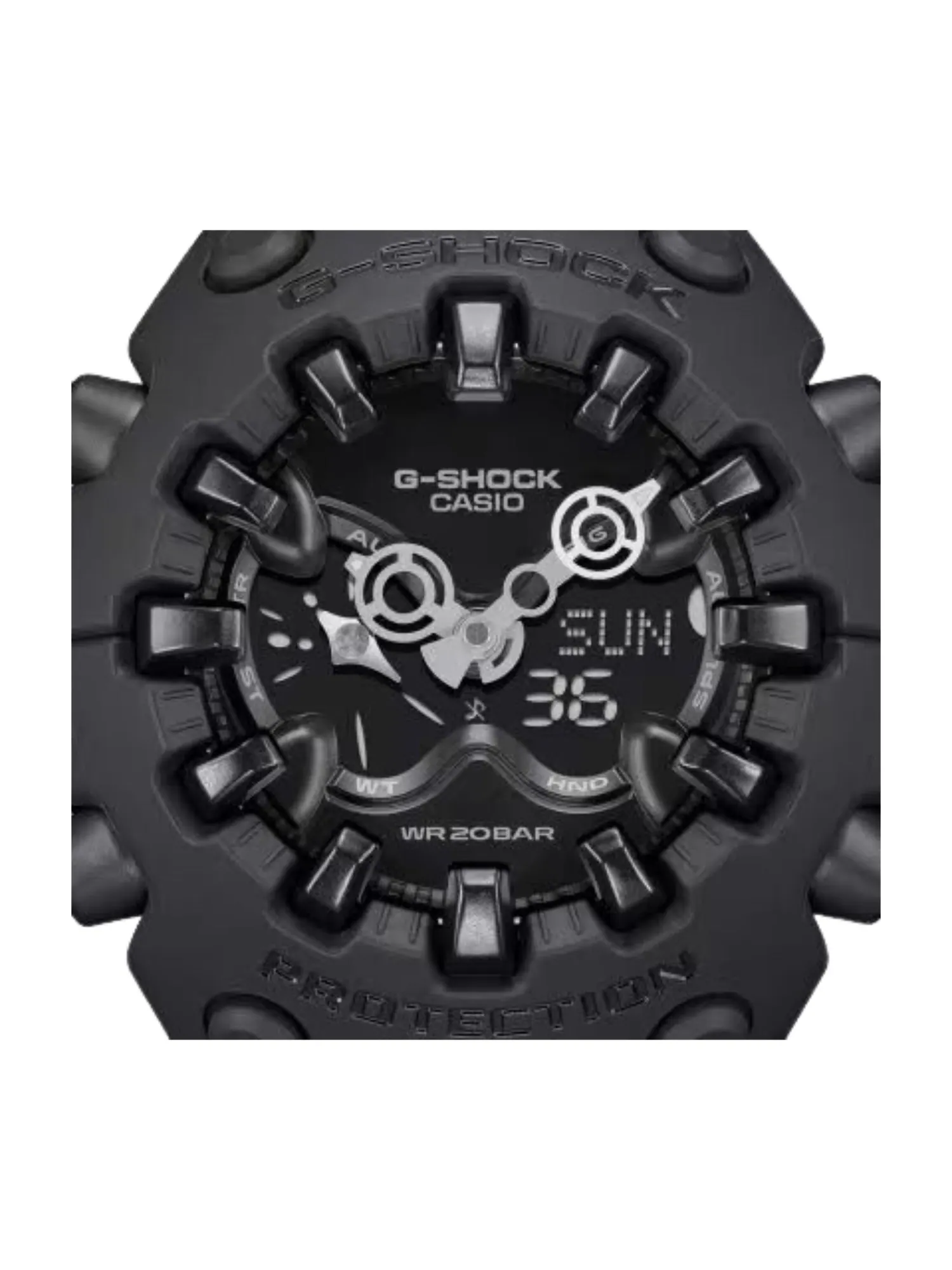 Casio G-Shock GA-V01 Series Аналогово-цифровые часы, черный цвет, модель — изображение 2 из 5