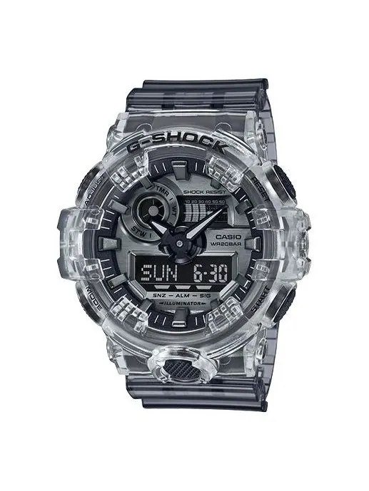 Casio G-Shock Аналогово-цифровые часы — изображение 1 из 5, оттенок серебряный