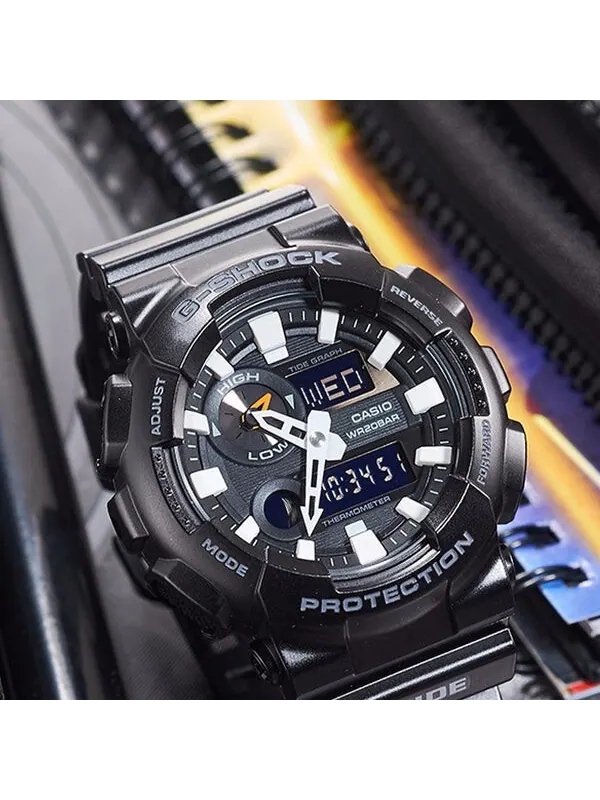 Часы CASIO G-Shock Analog-Digital 'Black' — изображение 2 из 4, оттенок черный