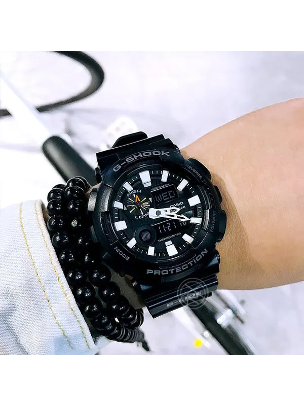 Часы CASIO G-Shock Analog-Digital 'Black' — изображение 3 из 4, оттенок черный