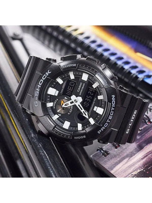 Часы CASIO G-Shock Analog-Digital 'Black' — изображение 4 из 4, оттенок черный