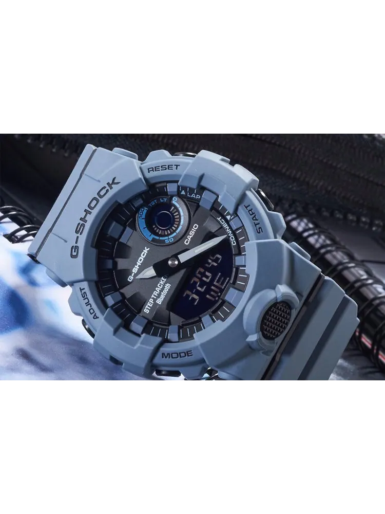 Часы CASIO G-Shock Analog-Digital 'Blue' — изображение 3 из 5, оттенок синий