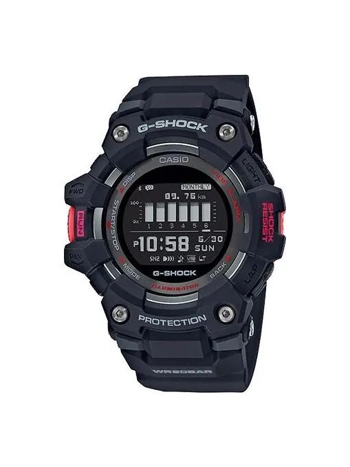 Часы CASIO G-Shock Digital 'Black' — изображение 1 из 4, оттенок черный