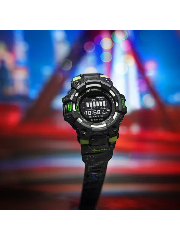 Часы g-shock digital 'black' Casio — изображение 2 из 4, оттенок черный/зеленый/белый