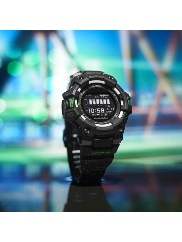 Часы g-shock digital 'black' Casio — изображение 3 из 4, оттенок черный/зеленый/белый