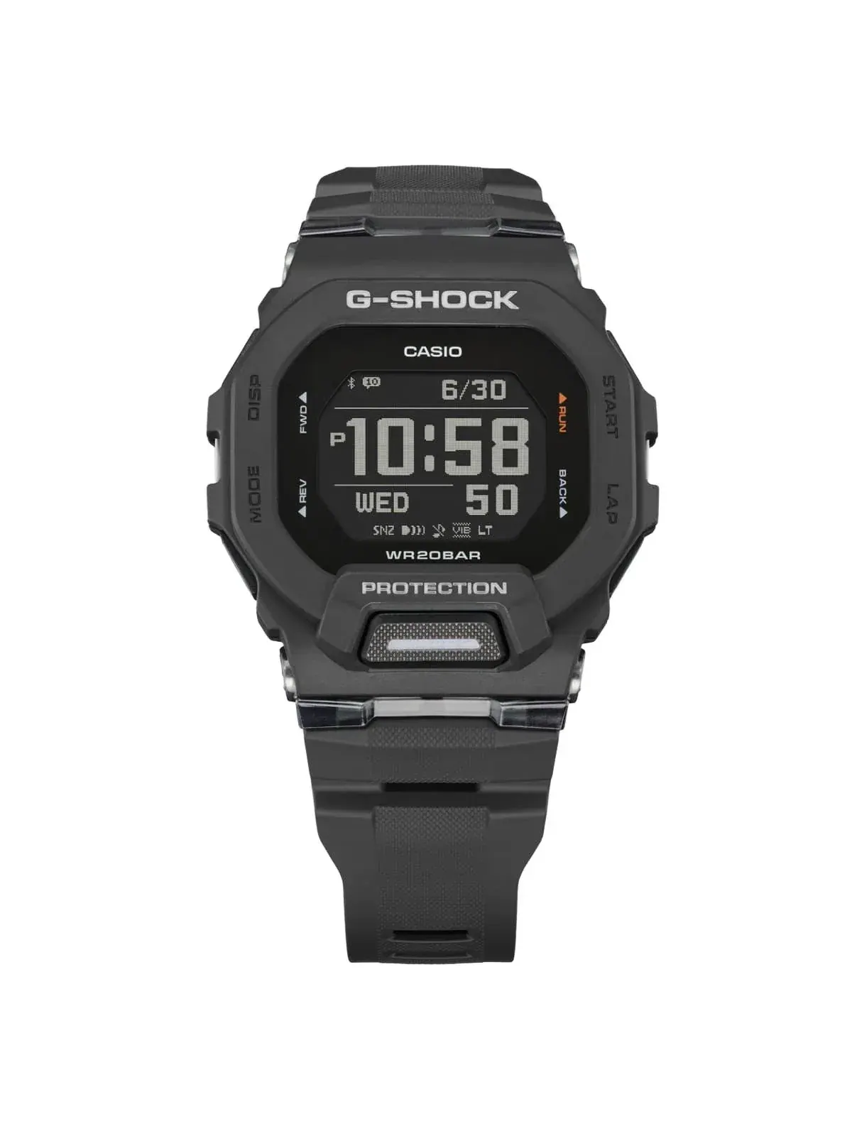 Часы CASIO G-Shock G-SQUAD GBD-200 SERIES Цифровой «черный» GBD-200-1 — изображение 2 из 5